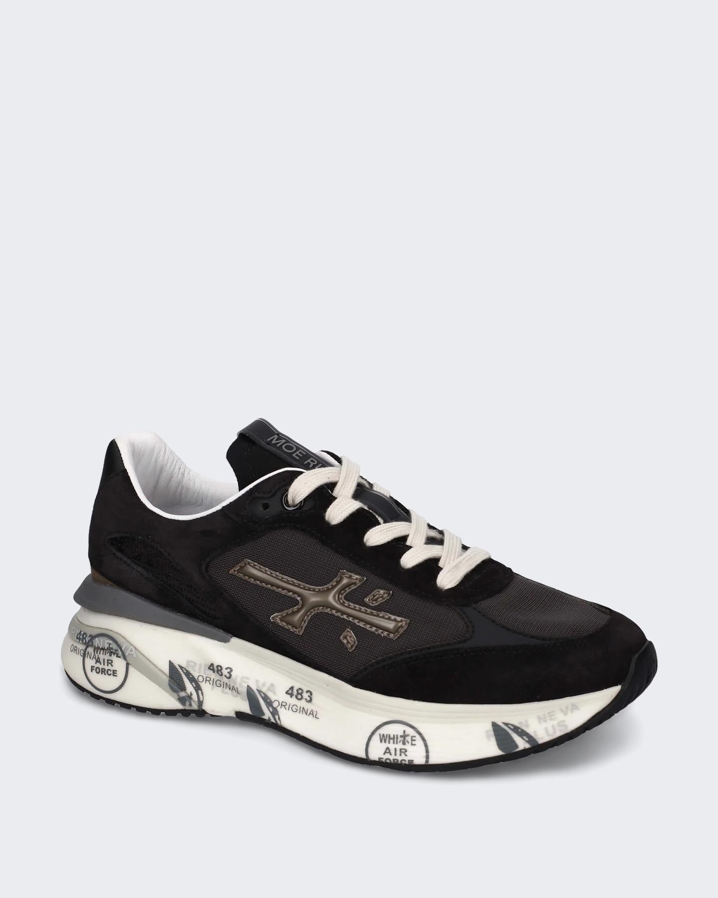 Premiata Dames Moerun Sneaker Blauw