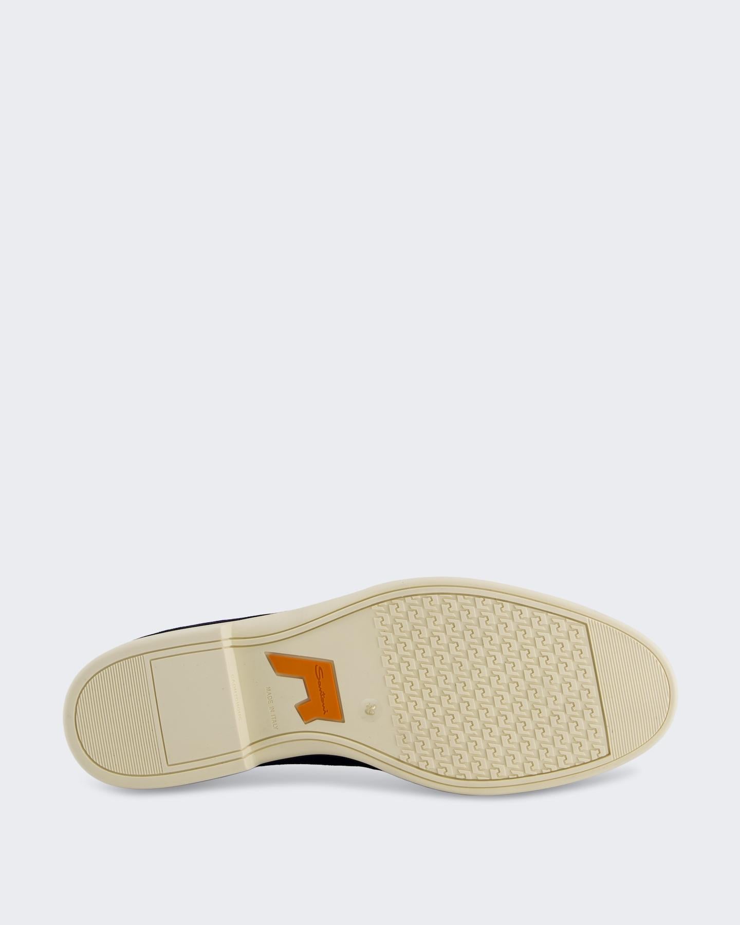 Santoni Dames Malibu Loafer Blue