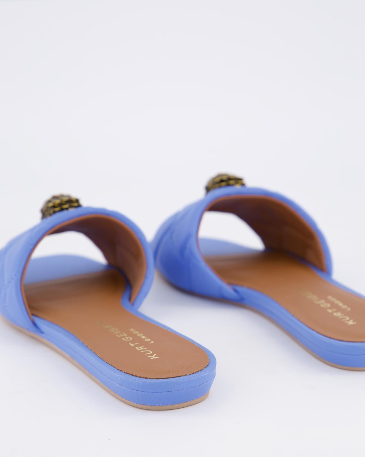 Dames Kensington Flat Slipper Blauw
