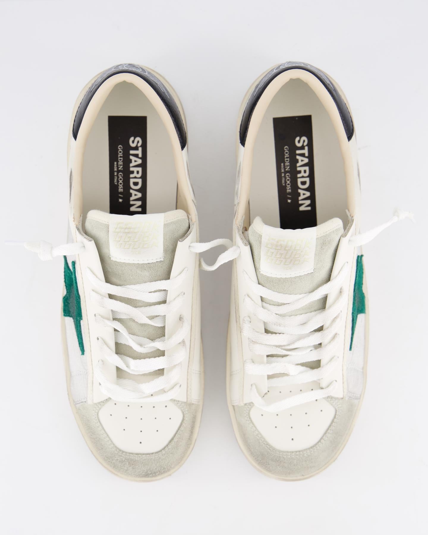 Heren Stardan Sneaker  Wit/Groen