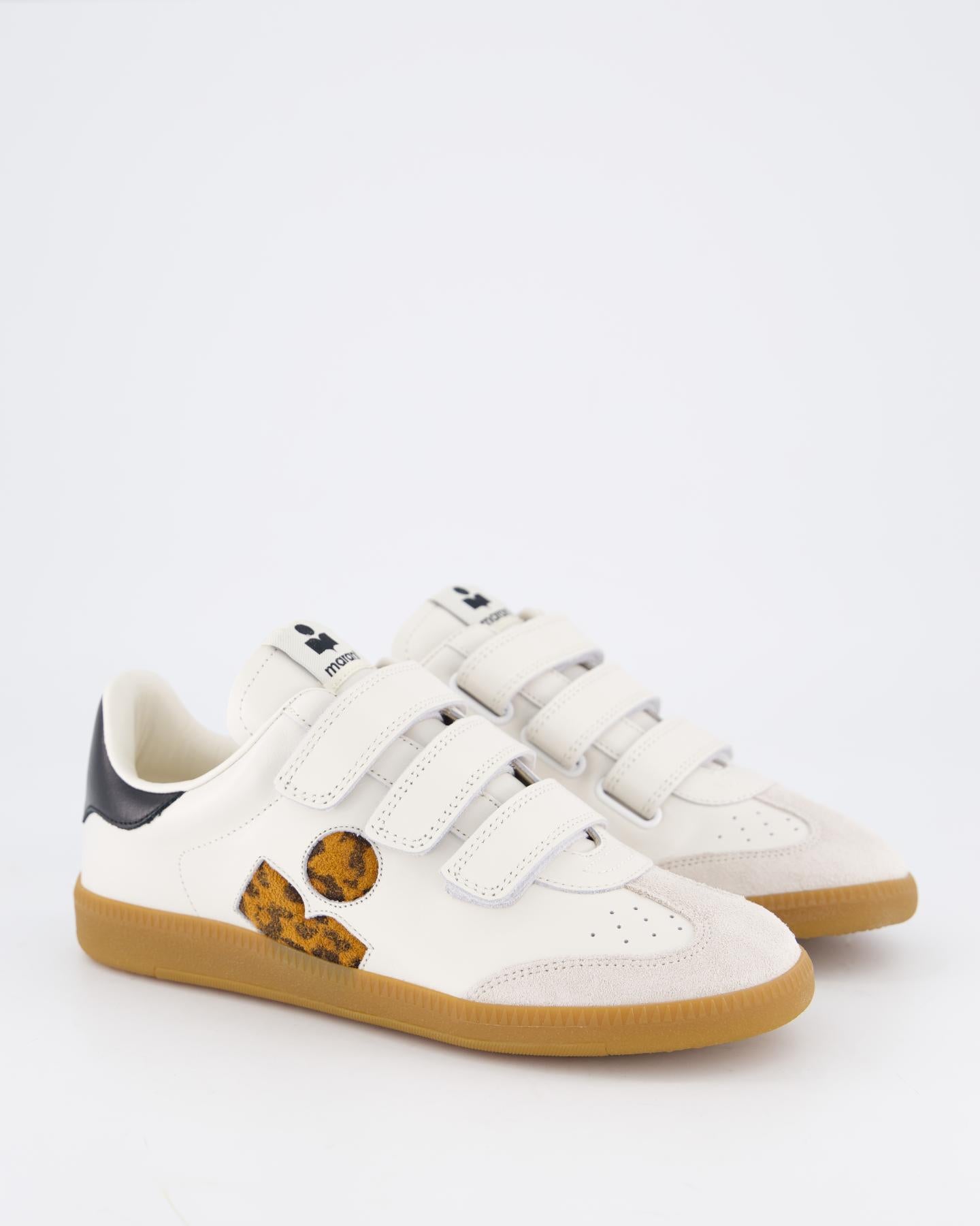 Dames Beth Sneaker Wit/Bruin