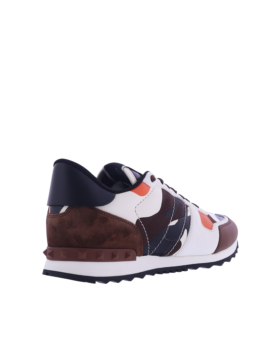Men Rockrunner Sneaker Brown/White