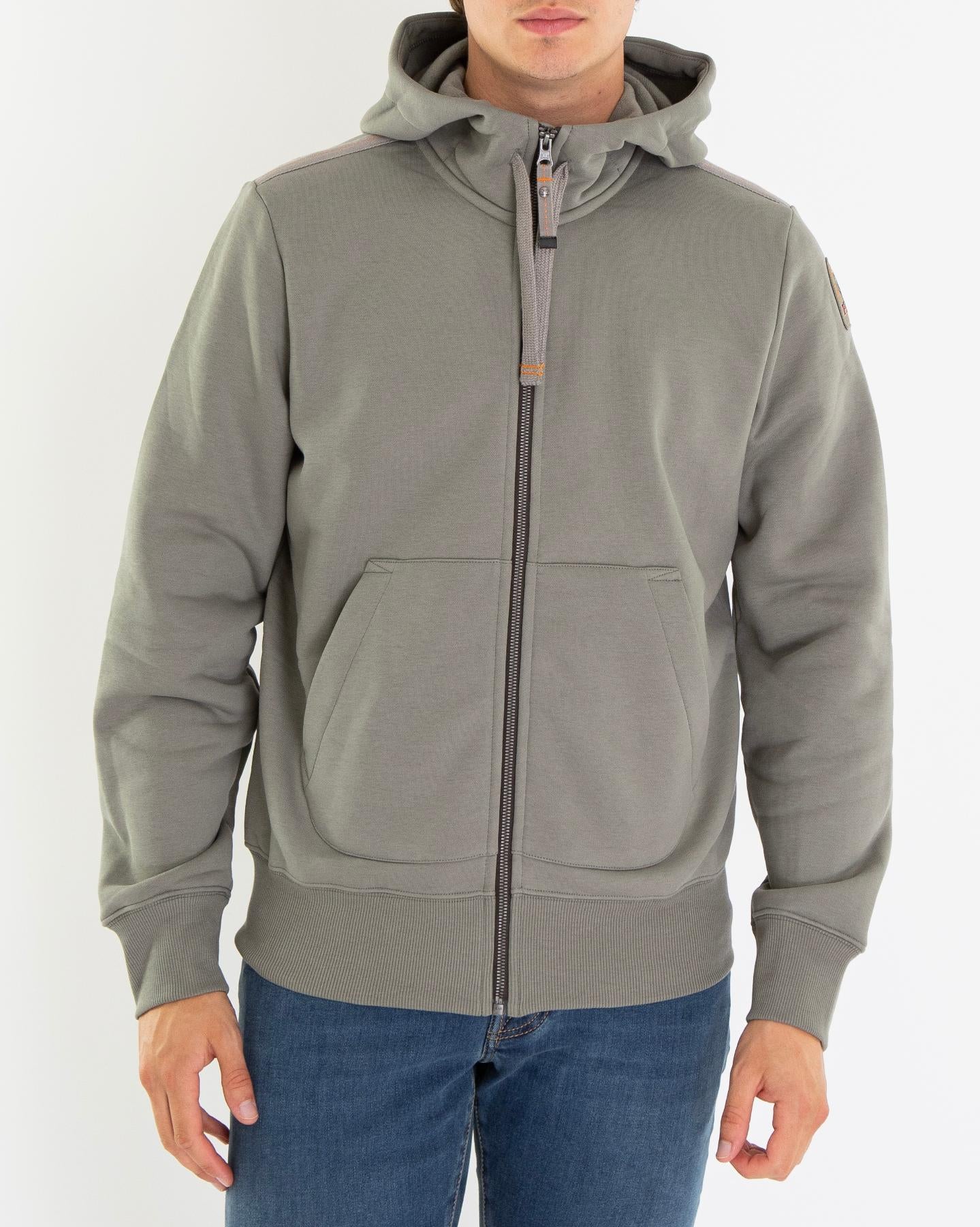 Heren Charlie Easy Zip Hoodie Groen