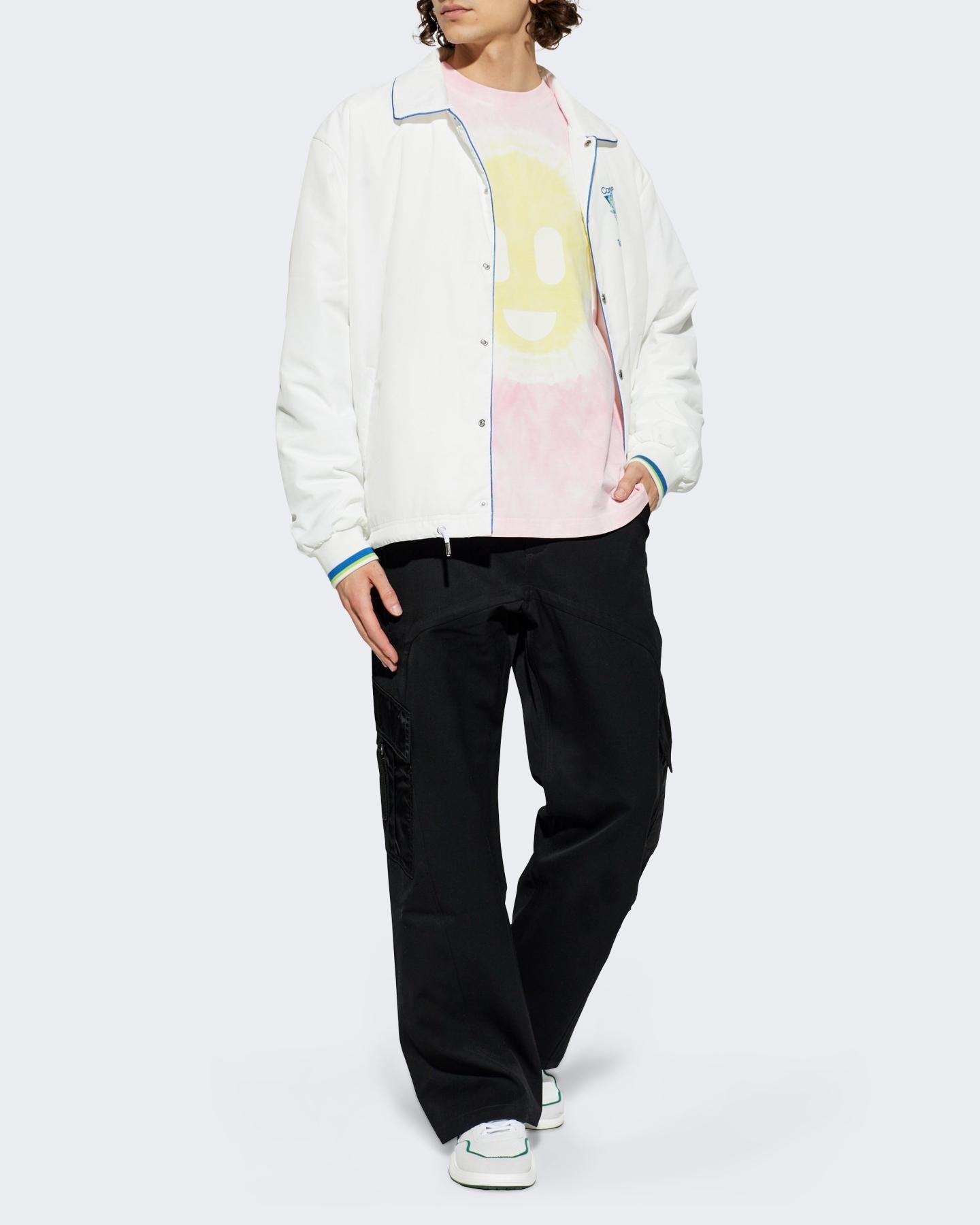 Casablanca Heren Printed Coach Jacket