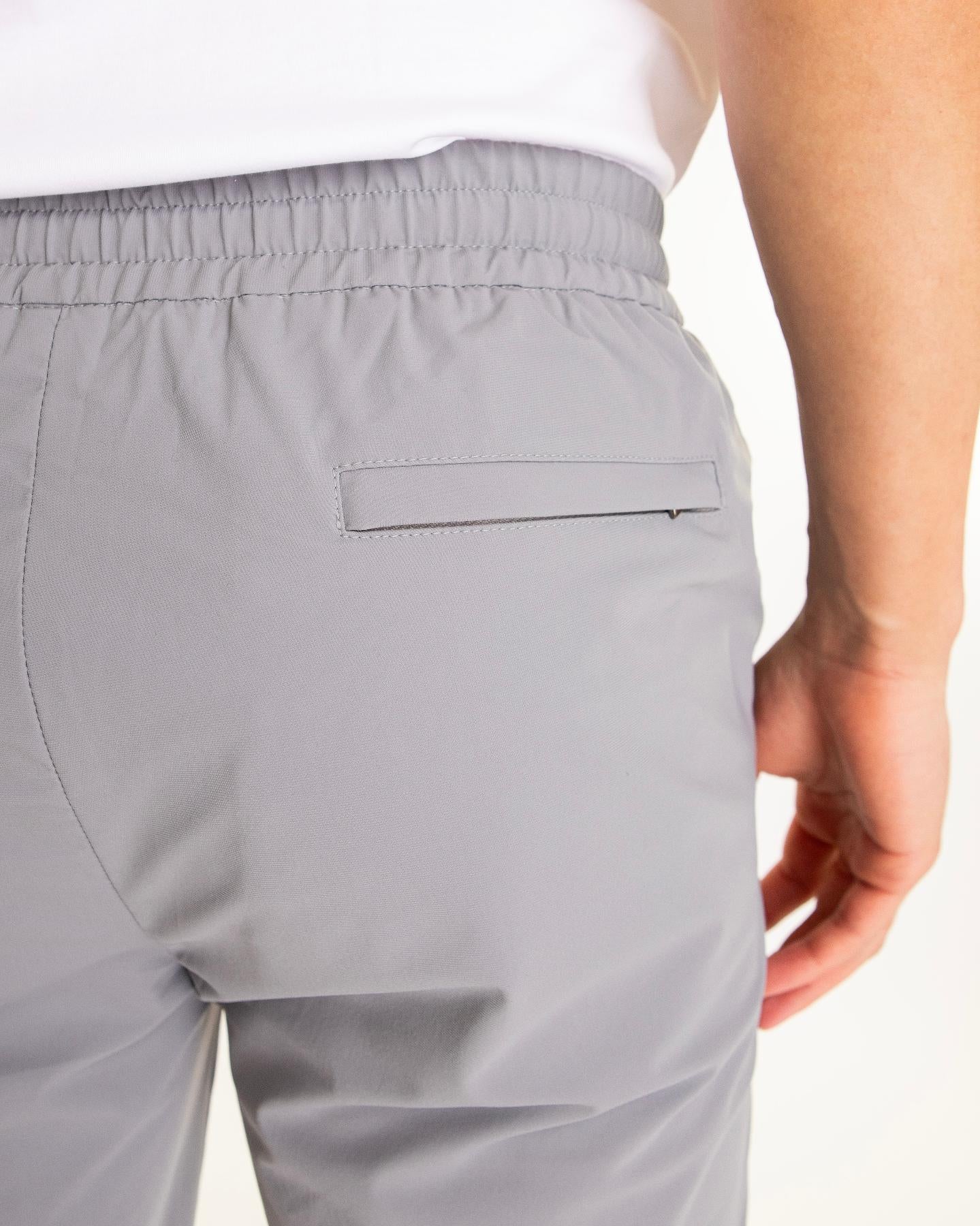 Heren Tech Stretch Short Grijs
