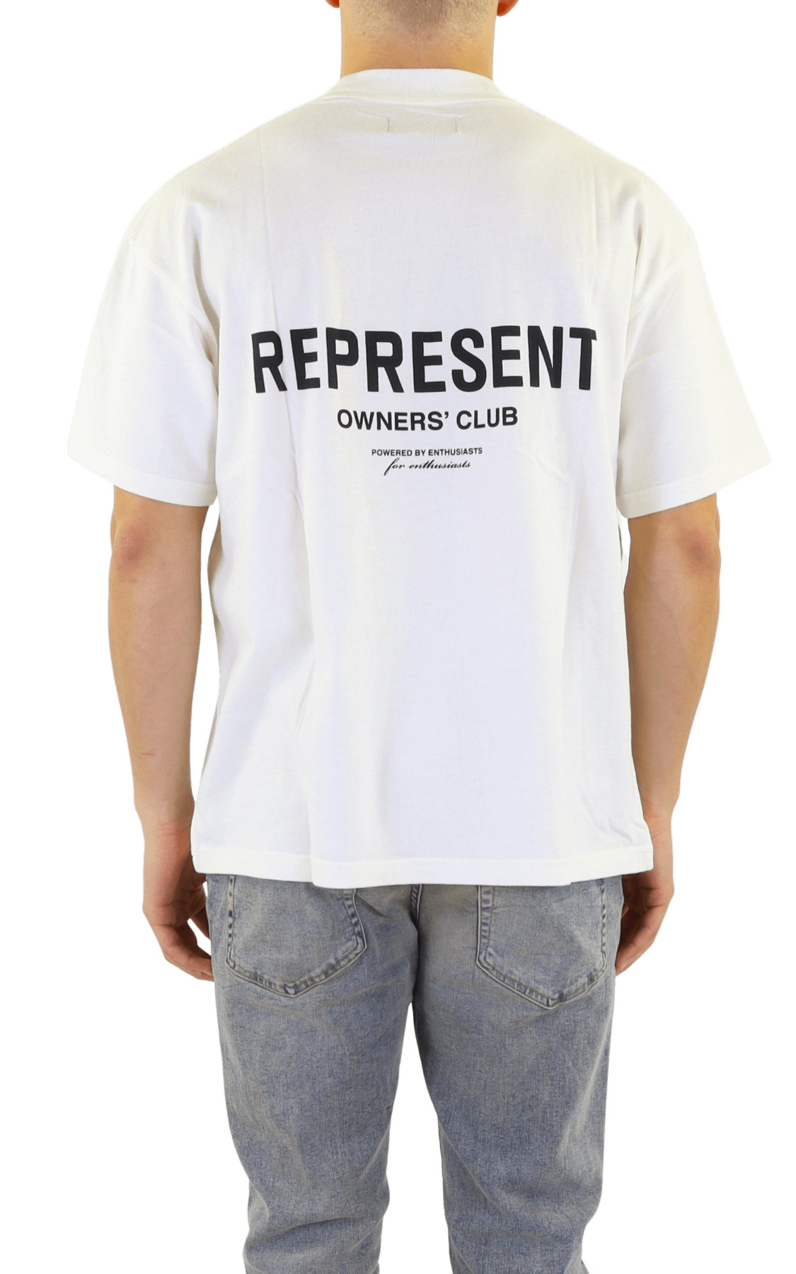 Men Owners Club T shirt White