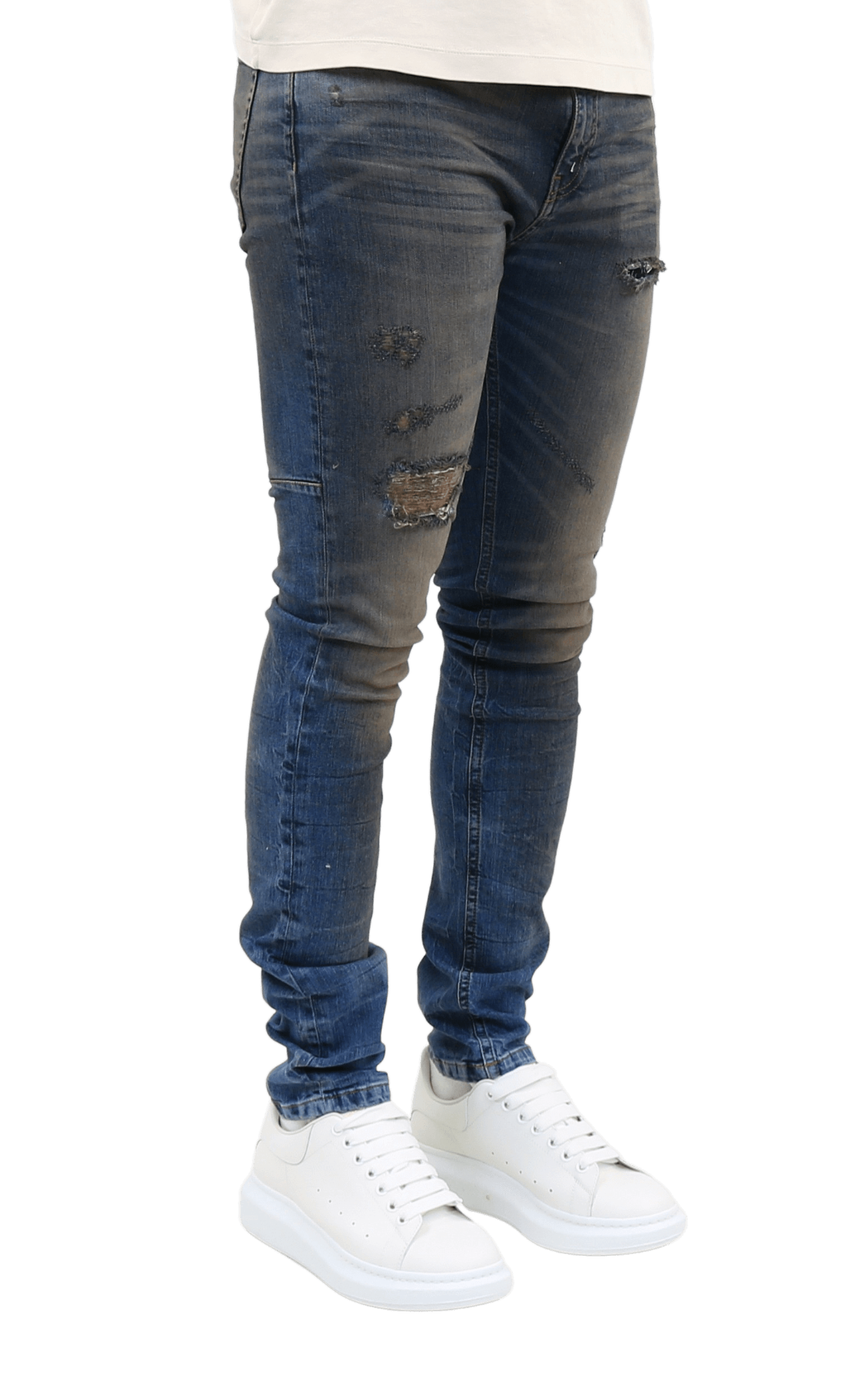 Men Destroyer Skinny Jeans