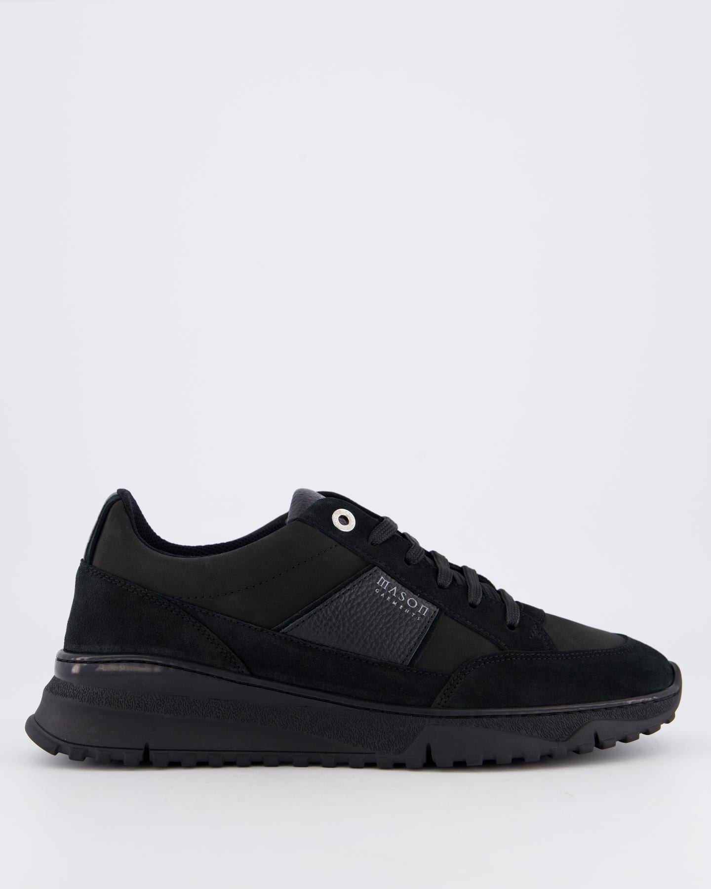 Heren Tia Runner Sneaker Zwart