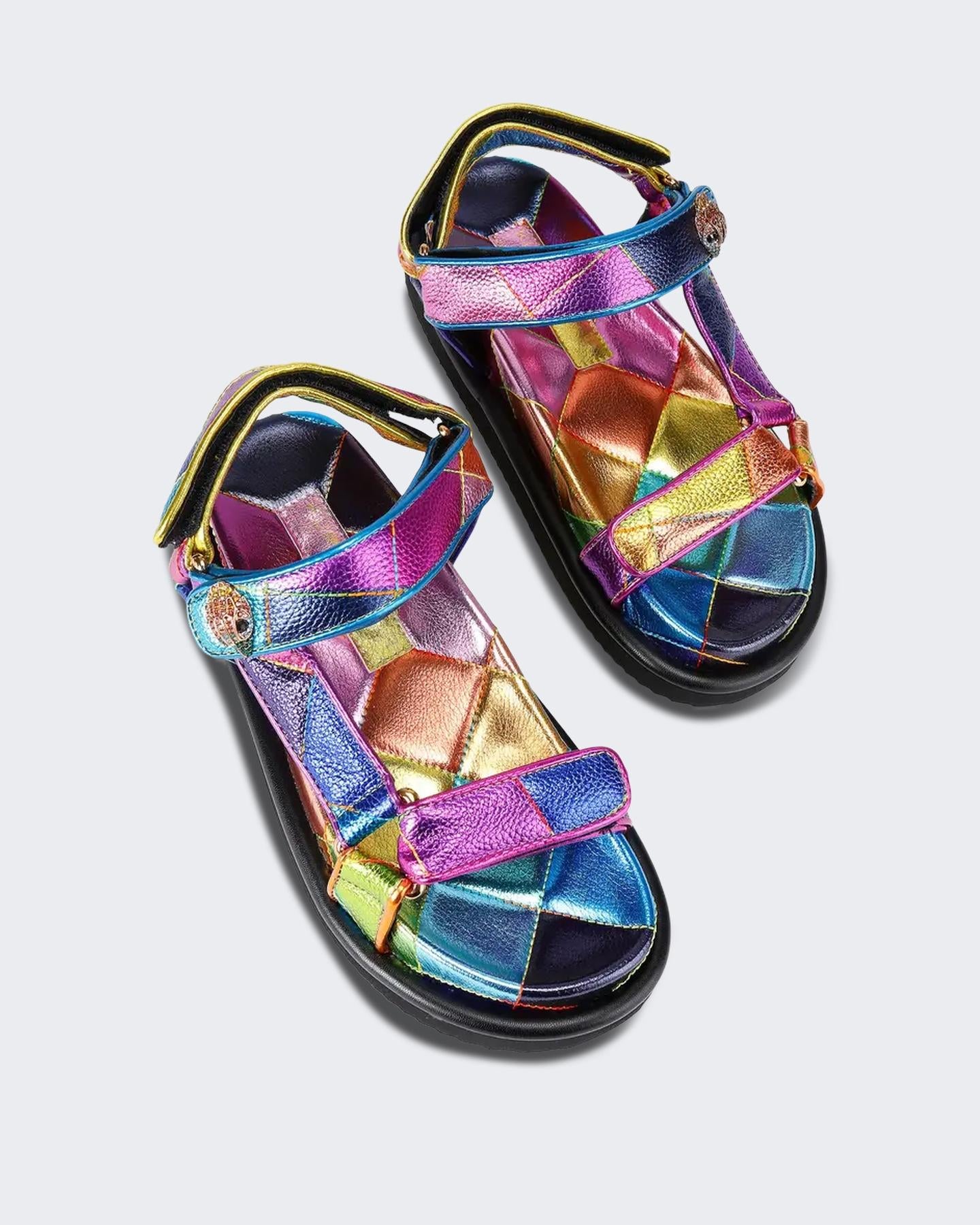 Kurt Geiger Dames Orson Sandaal Zwart