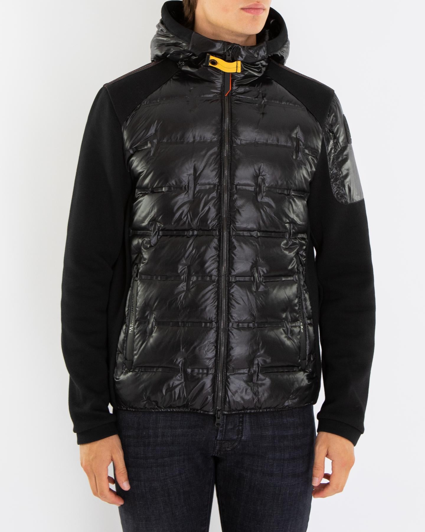 Heren Gyles Hooded Jacket Zwart