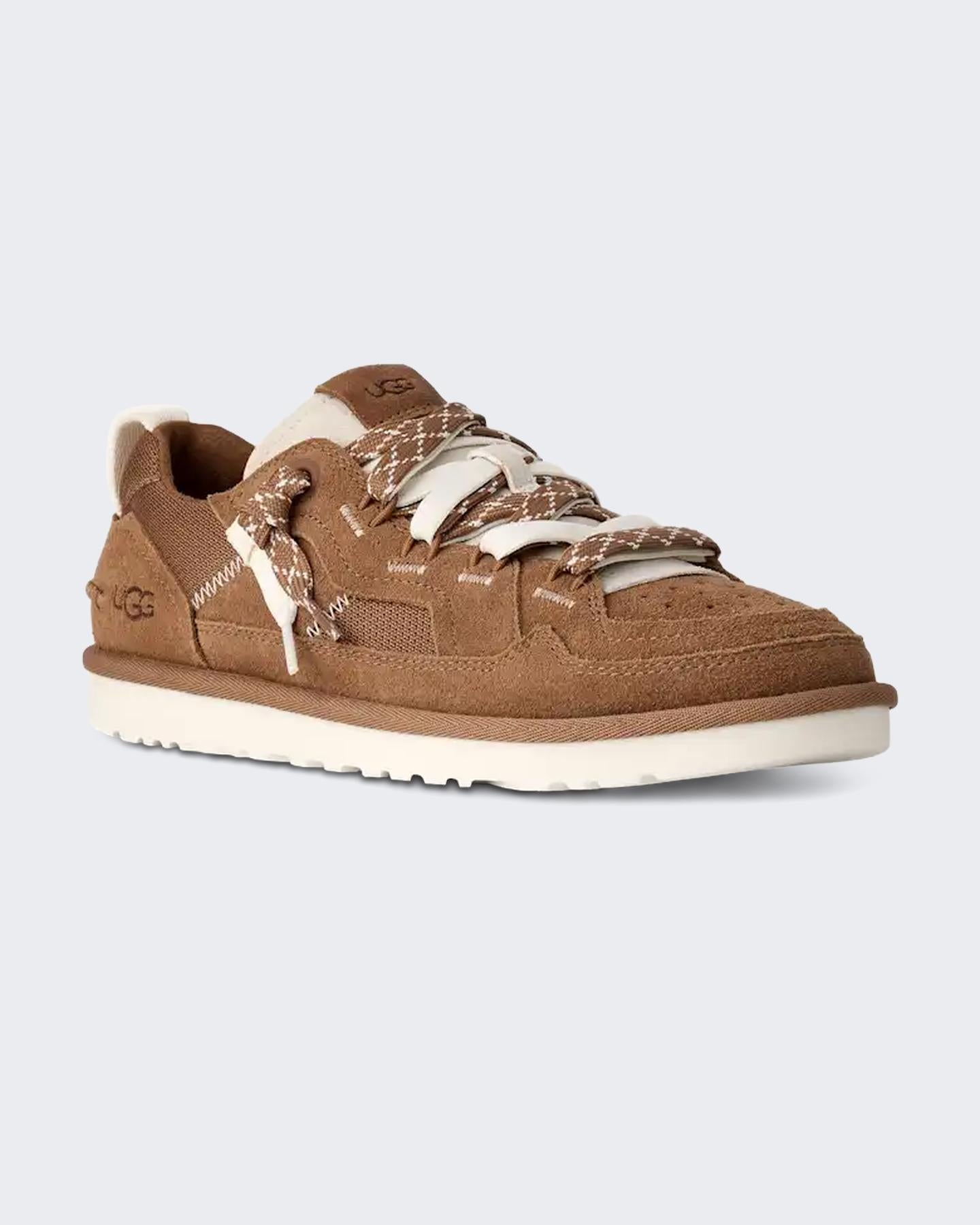Heren Minimel Sneaker Chestnut