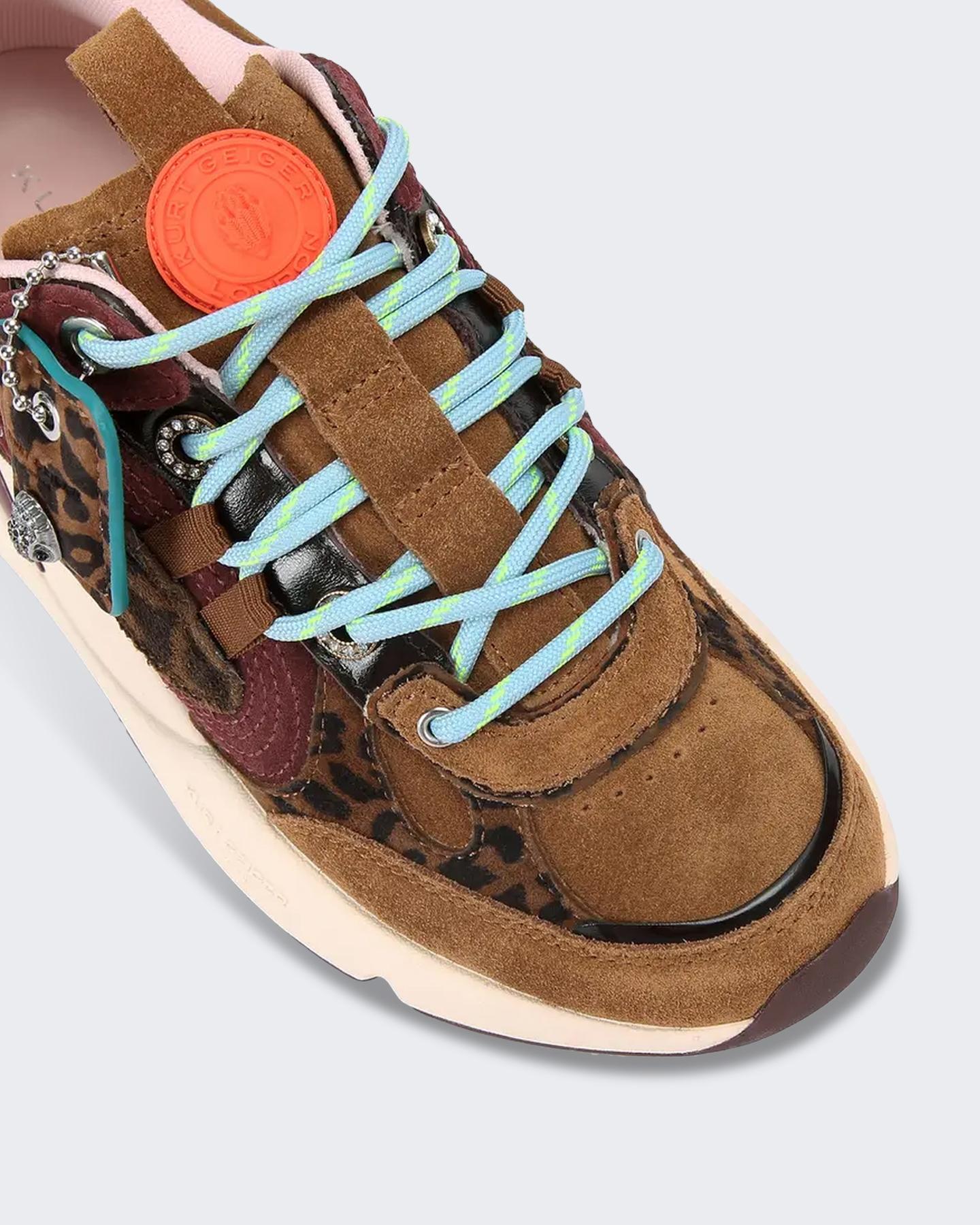 Dames Kurt Runner Bruin/Multi