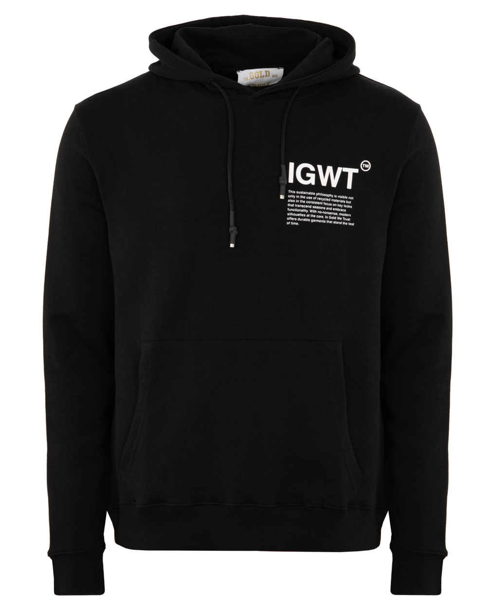 In gold we trust hot sale hoodie sale