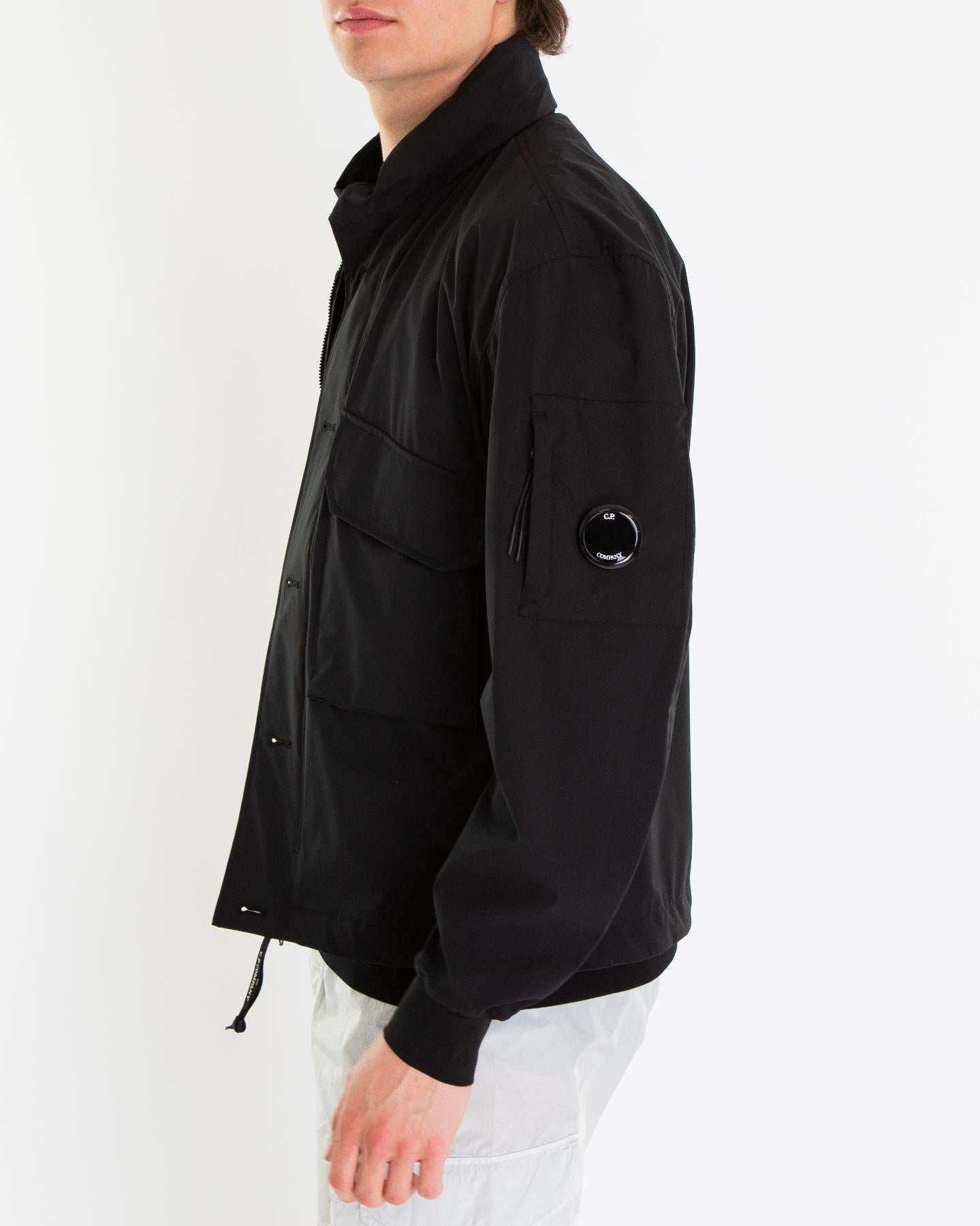 Heren Pro-Tek Button Hood Jack Zwart