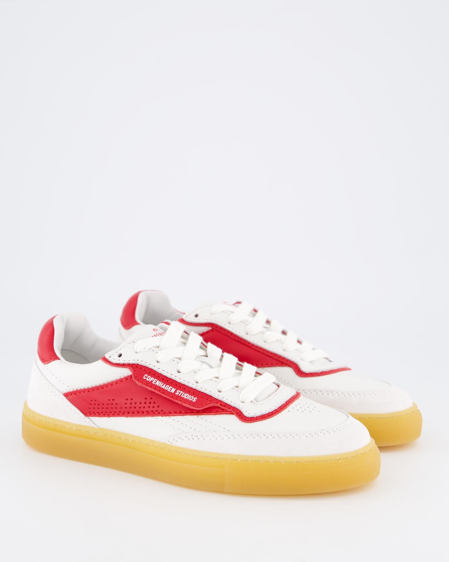 Dames CPH90 Sneaker Wit/Rood