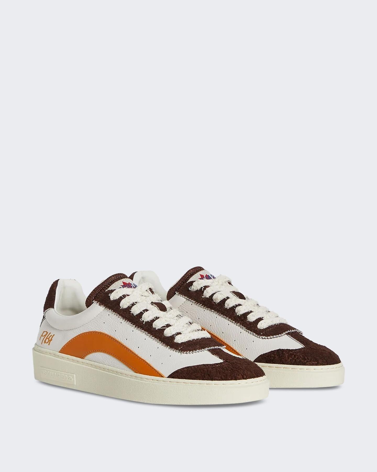 Heren Rider Sneaker Bruin/Oranje