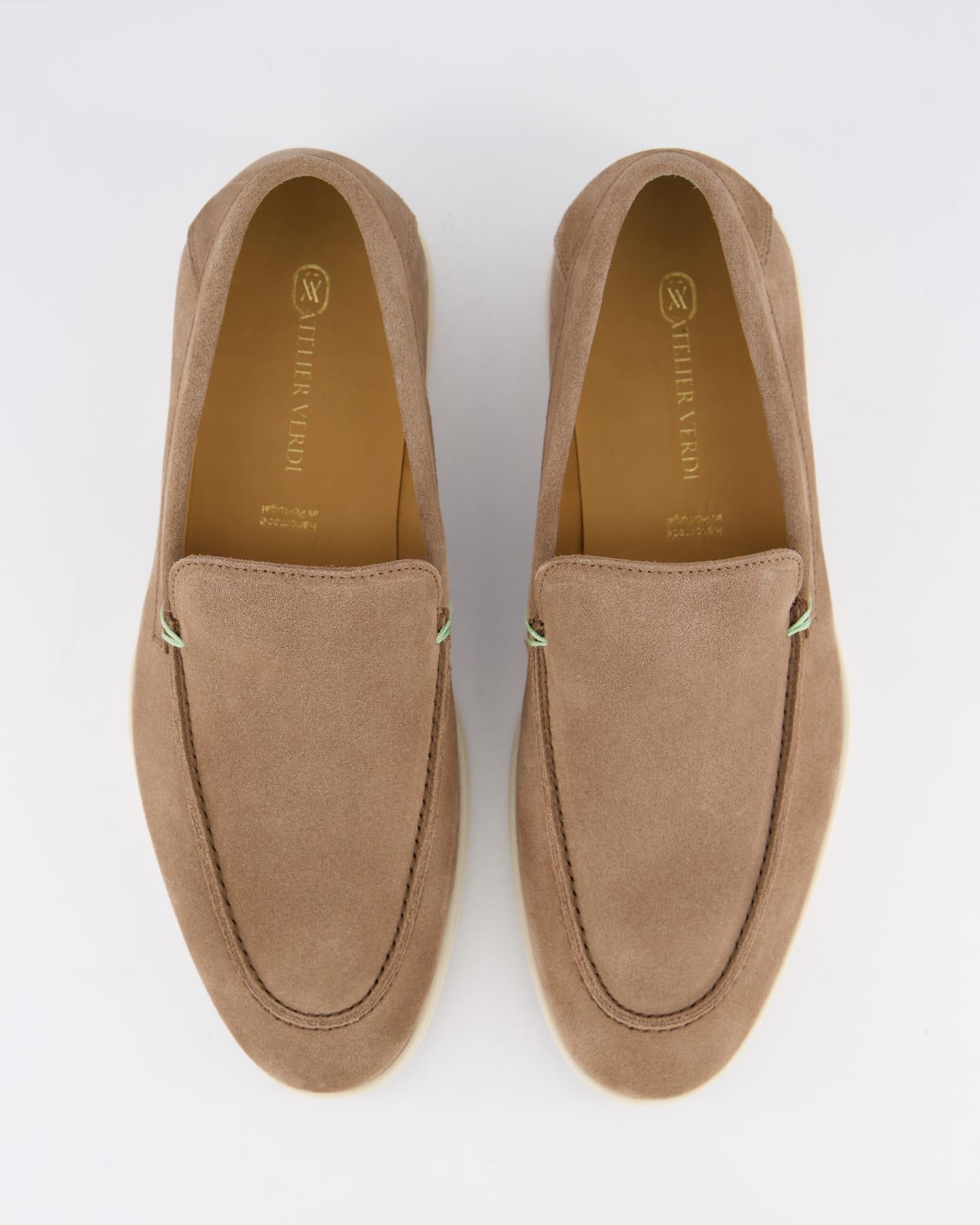 Heren Nino Loafer Taupe