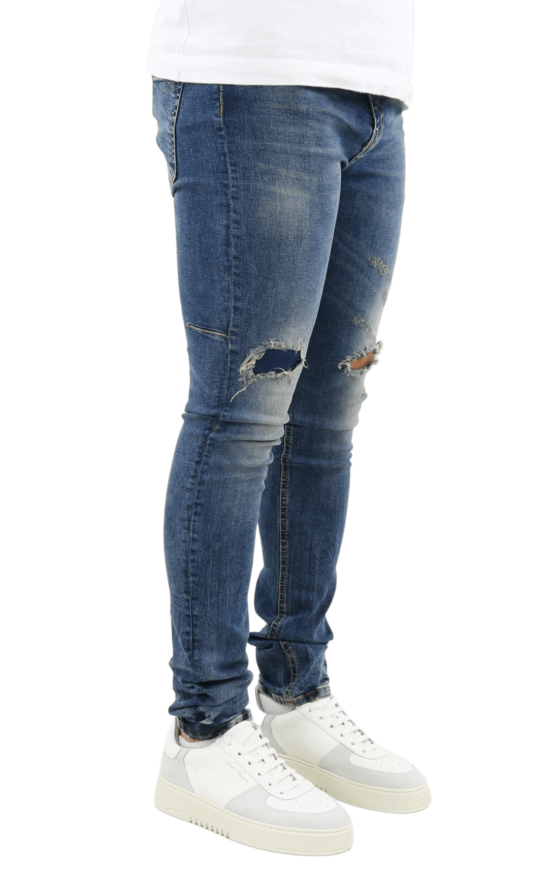 Men Destroyer Skinny Jeans