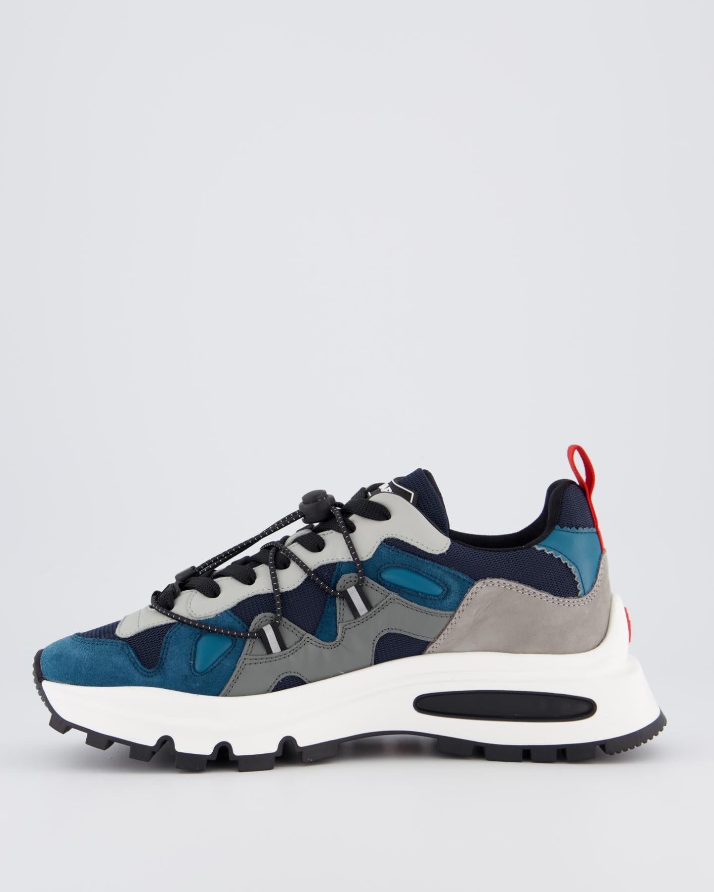 Dsquared2 Heren Run DS2 Sneaker Blauw/Grijs – foto 2