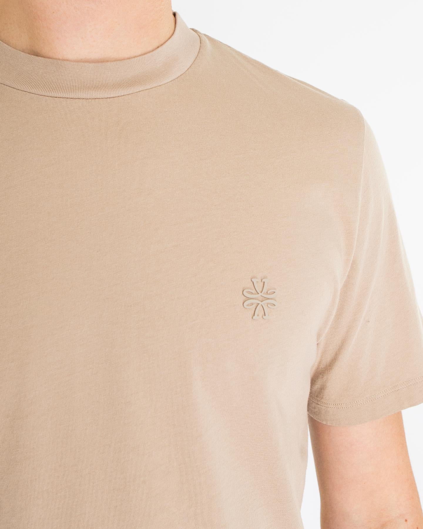 Heren GirocolloCostina T-Shirt Beige