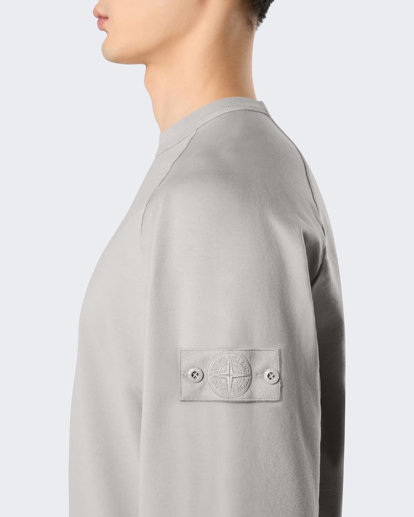 Heren Ghost Logopatch Sweater Grijs