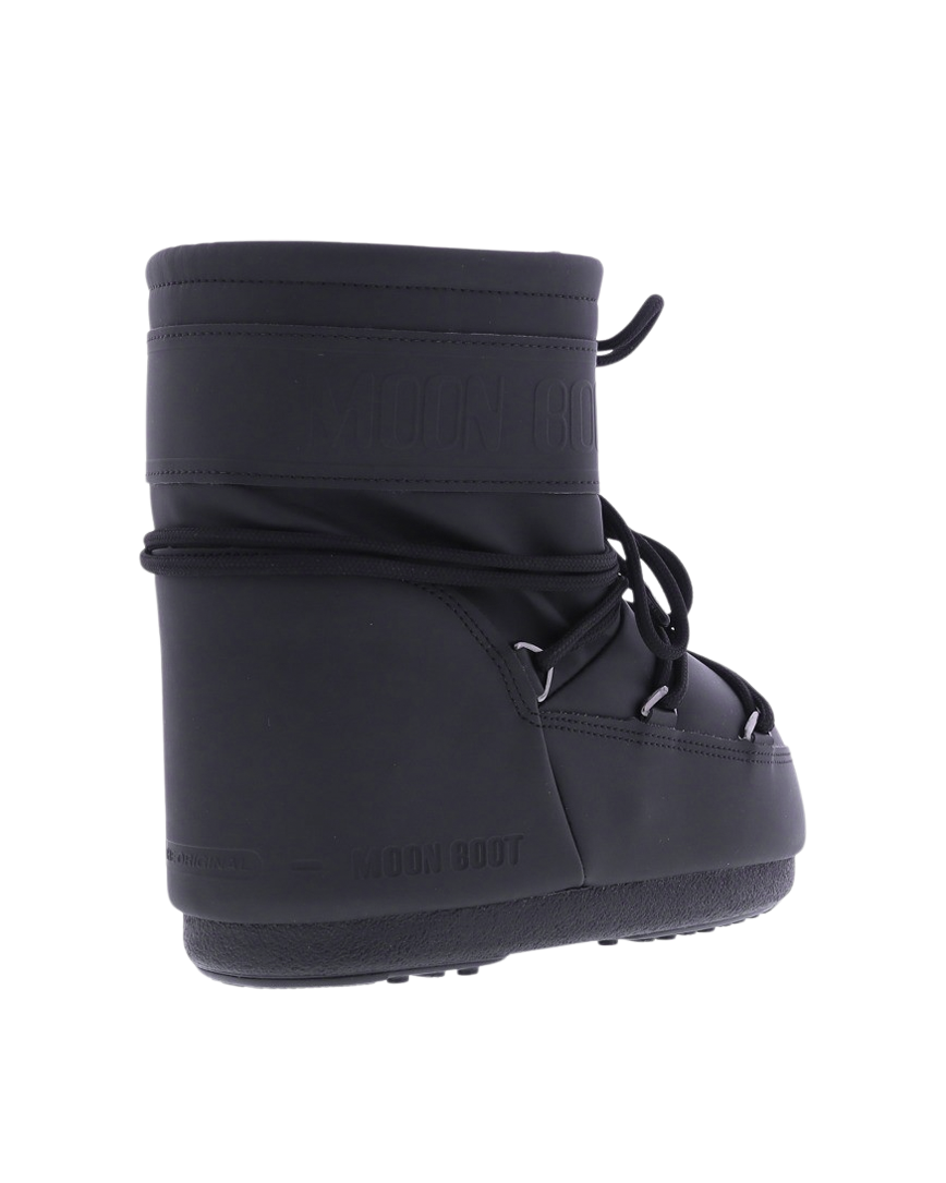 Women Moon Boot Icon Black