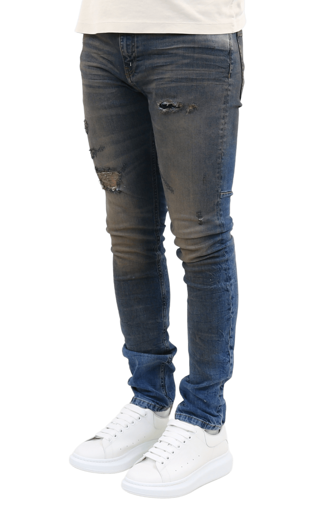 Men Destroyer Skinny Jeans