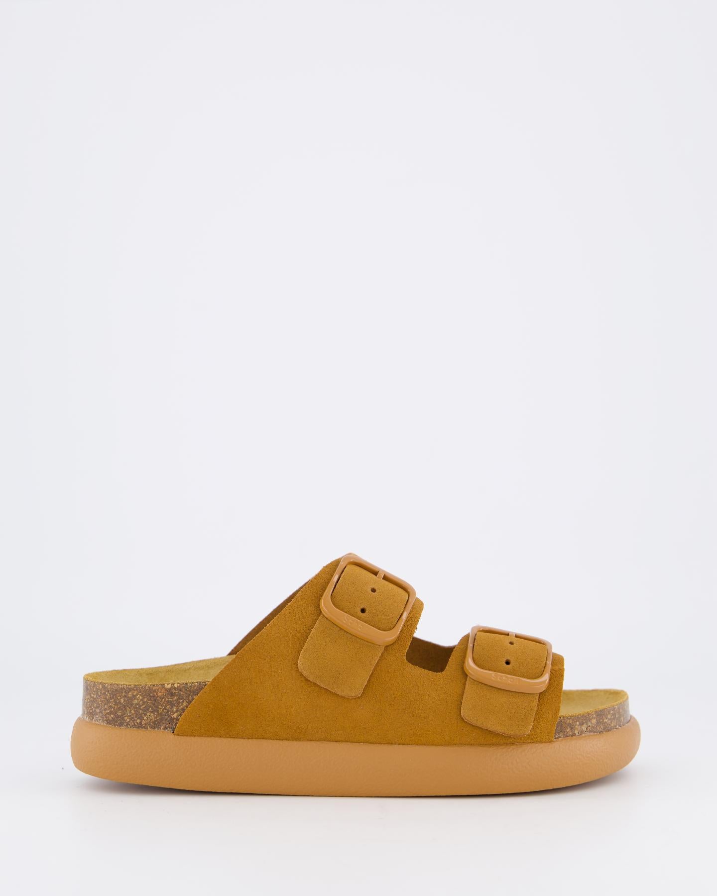Dames Noelle Chunky Slipper Cognac