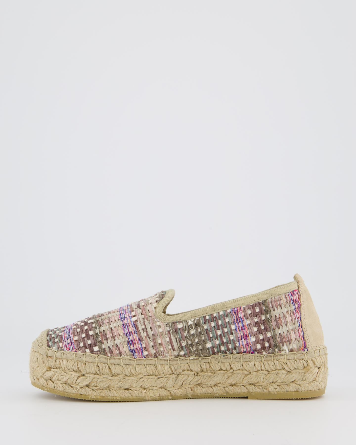 Dames Carmen Loafer Beige/Raffia