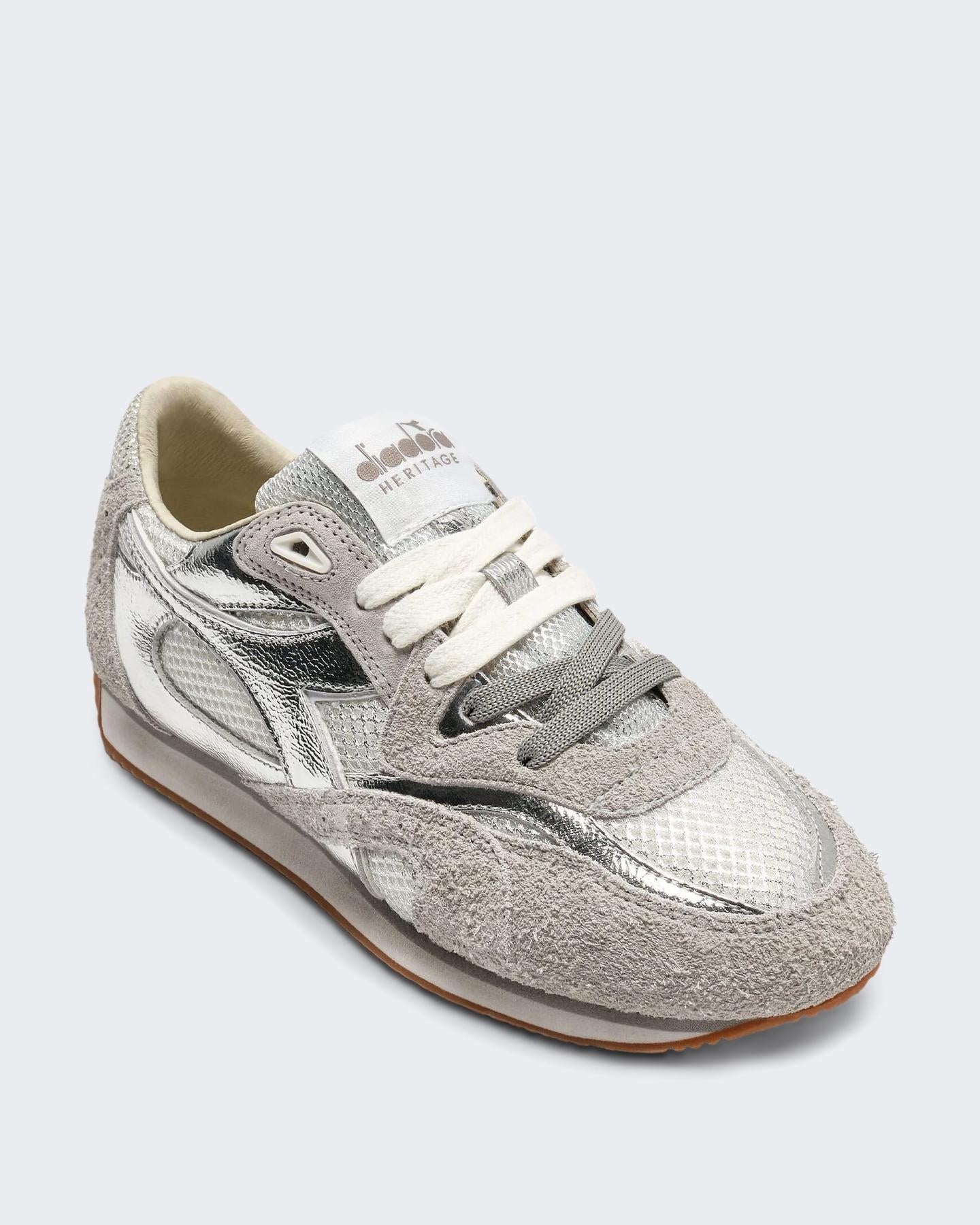 Diadora Dames Equipe Revenge Sneaker Zilver