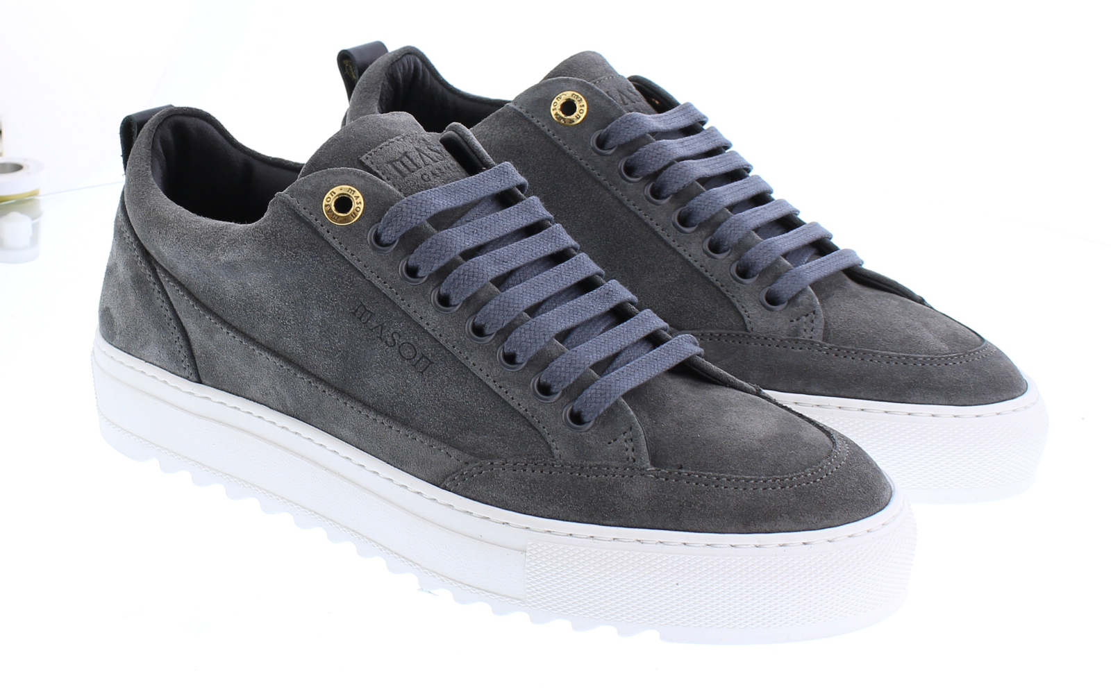 Eleganza.nl Dames, Heren Tia - Suede - Dark Grey
