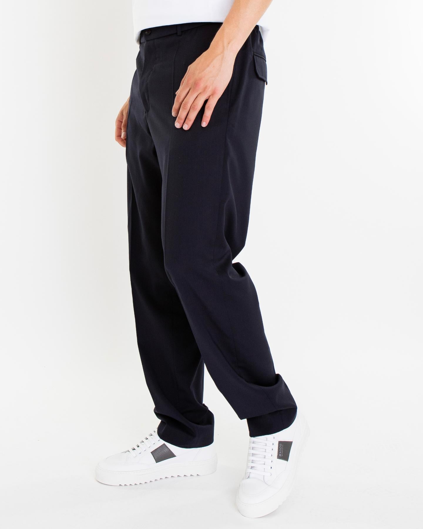 Heren Logopatch Pantalone Blauw