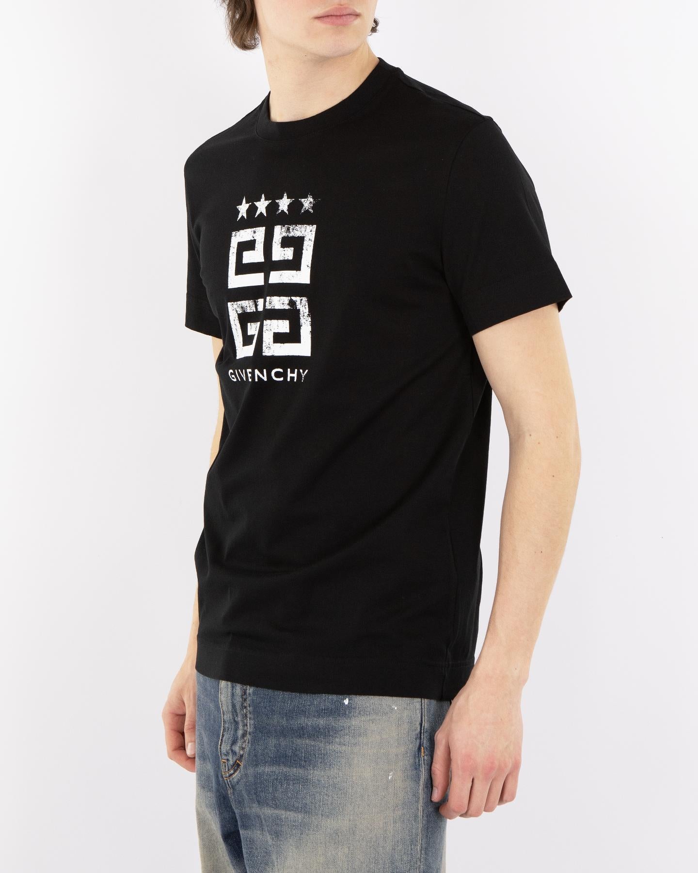 Men 4G Stars Black