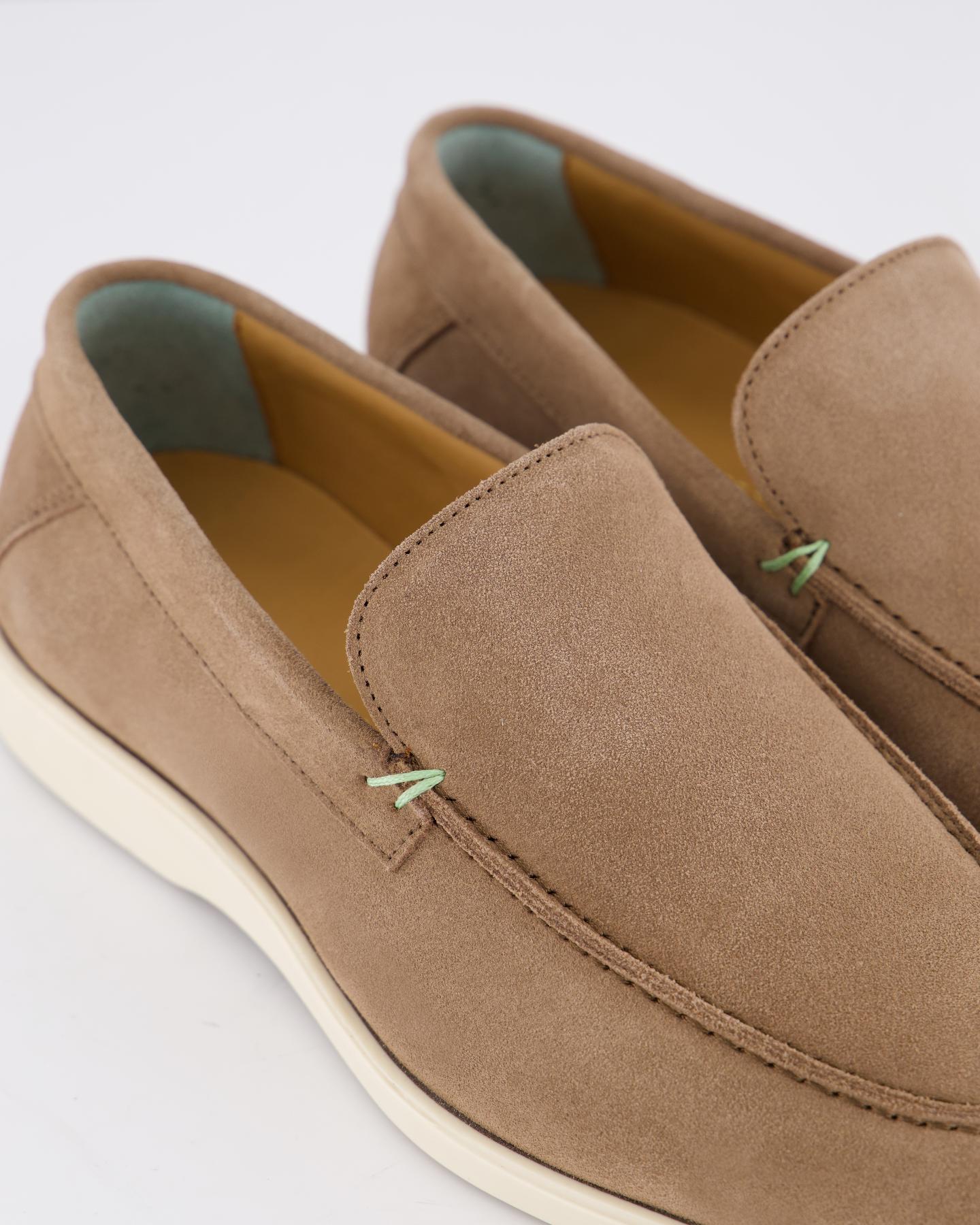 Heren Nino Loafer Taupe