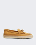 Tods Women's Gomma Rafia 92K Laccetto Termi loafers — huidige kleur
