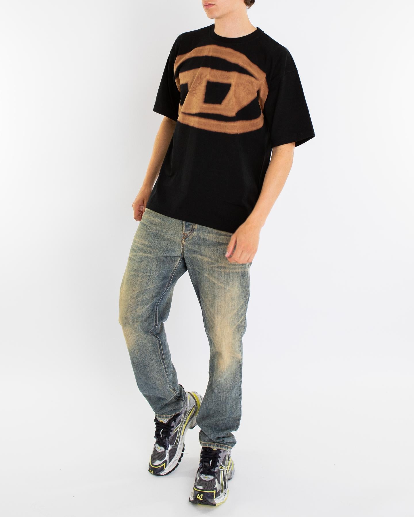 Heren T-Boxt-Bleach T-Shirt Zwart
