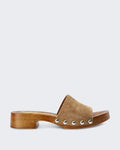 Women's CPH798 Mule Brown — huidige kleur