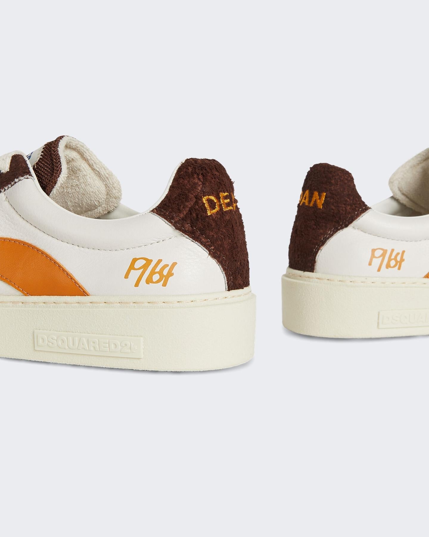 Heren Rider Sneaker Bruin/Oranje