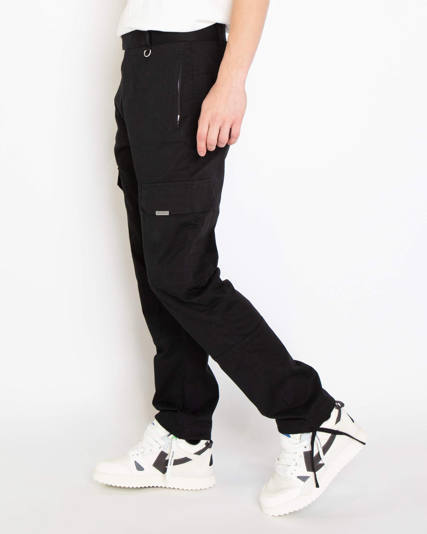 Men Cargo Pant Black