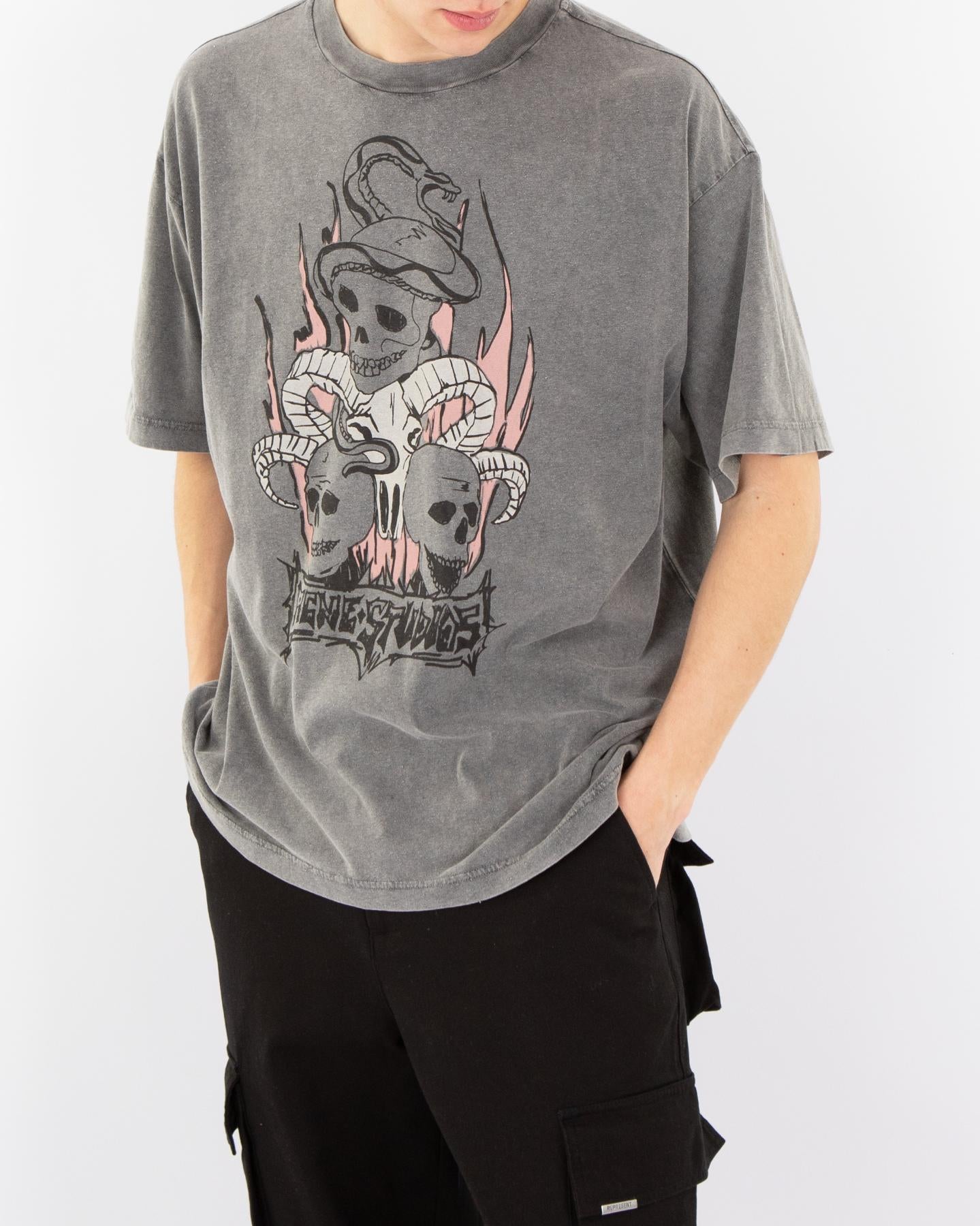 Men Skeleton Tee
