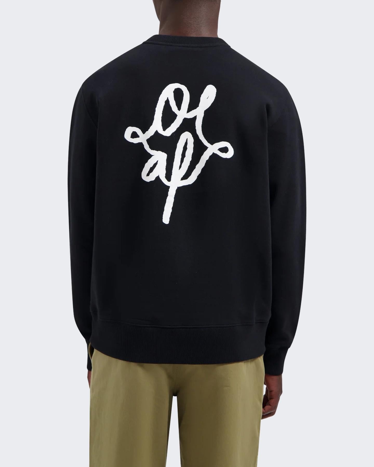 Heren Monogram Graphic Crewneck