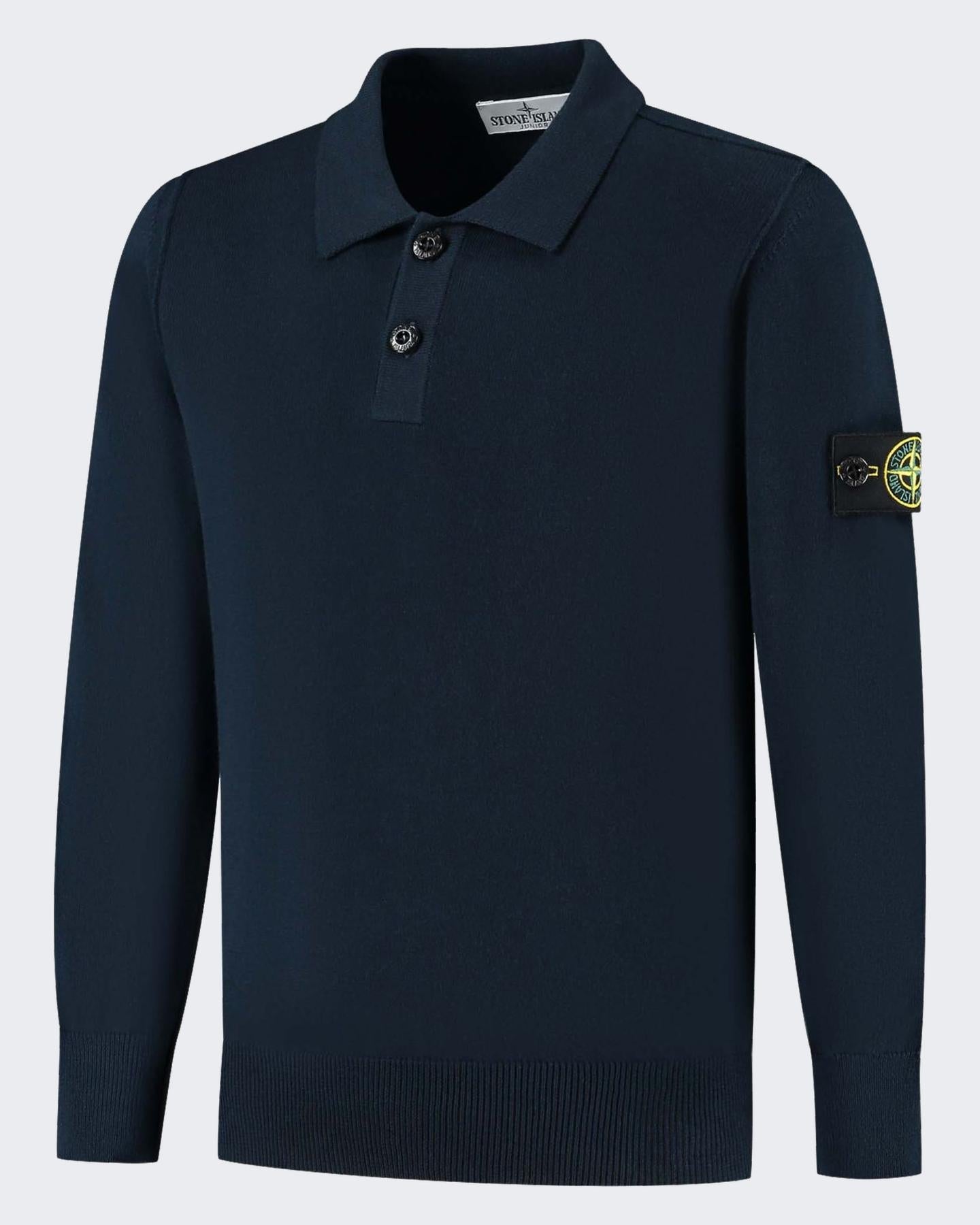 Stone Island Kids Ls Polo