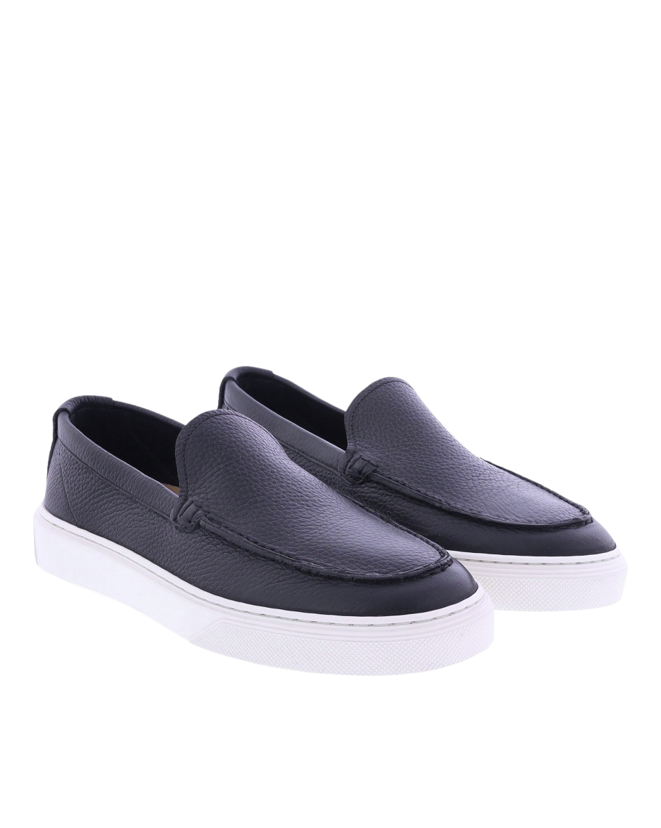 Men Boat Shoe Black