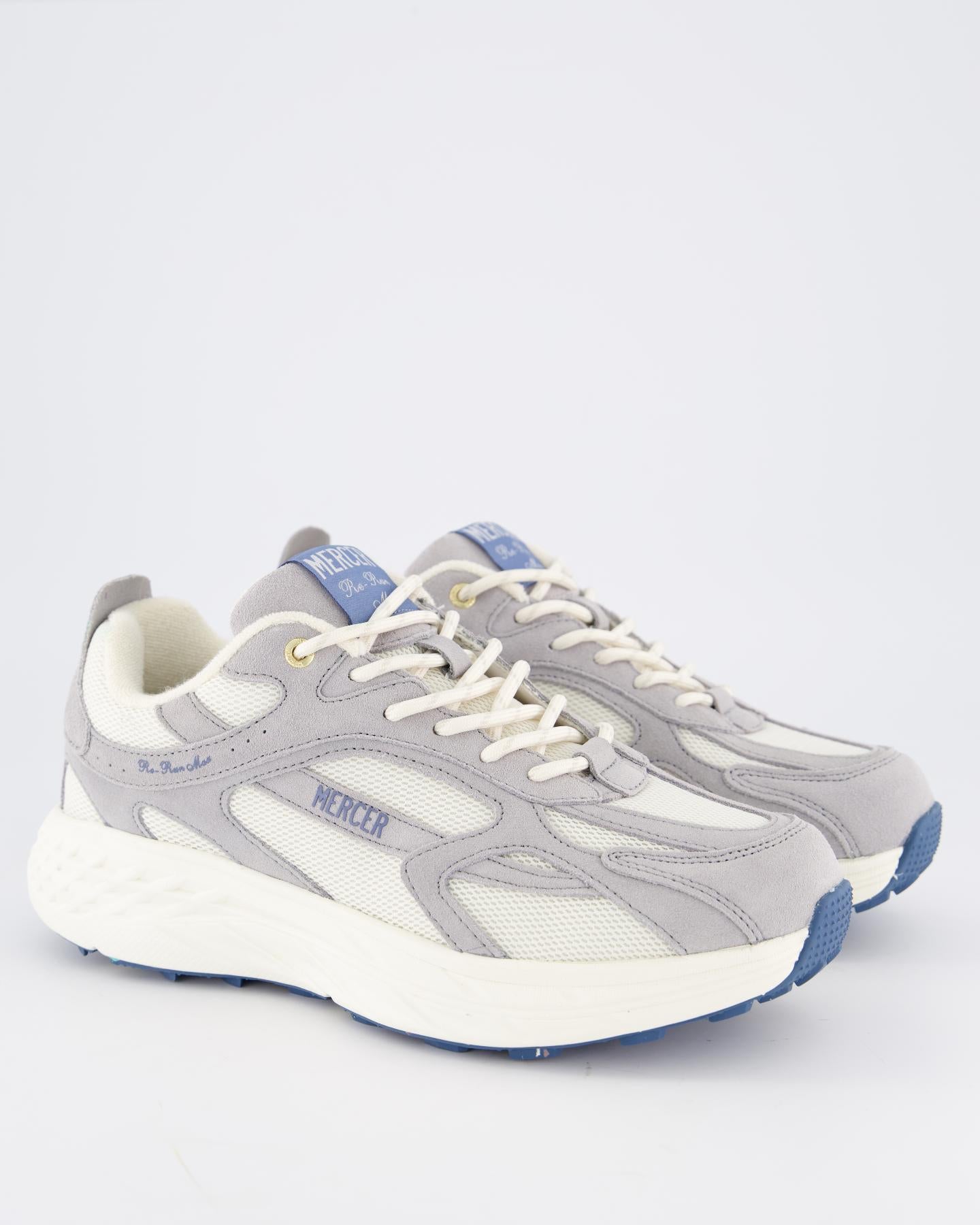 Heren The Re-Run Max  Grijs/Wit