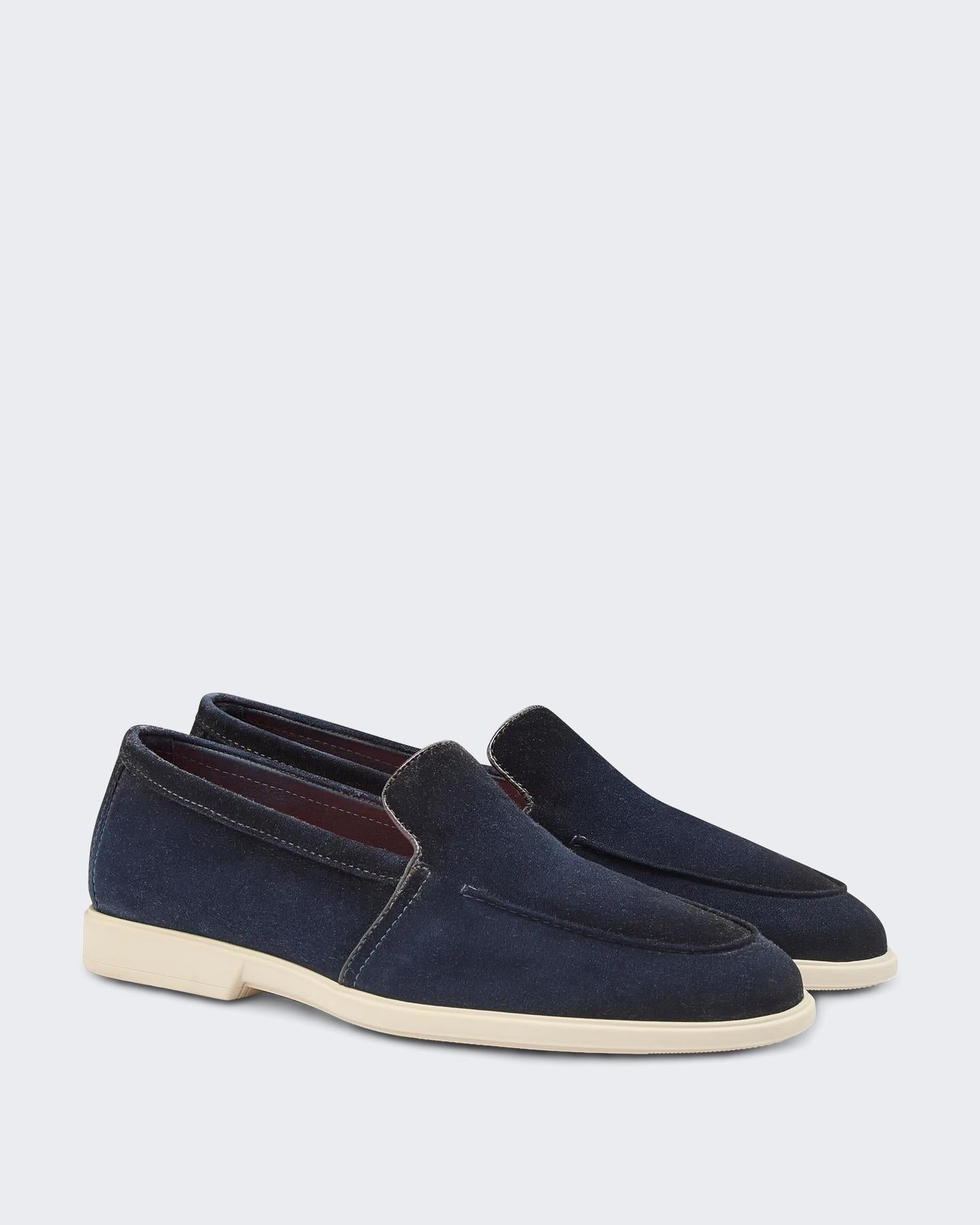 Santoni Heren Malibu Loafer Light Brown