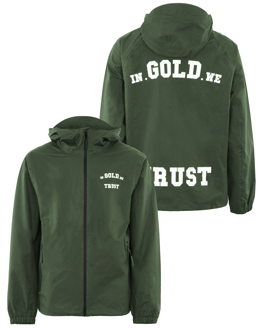 Hoodie heren in gold we trust sale