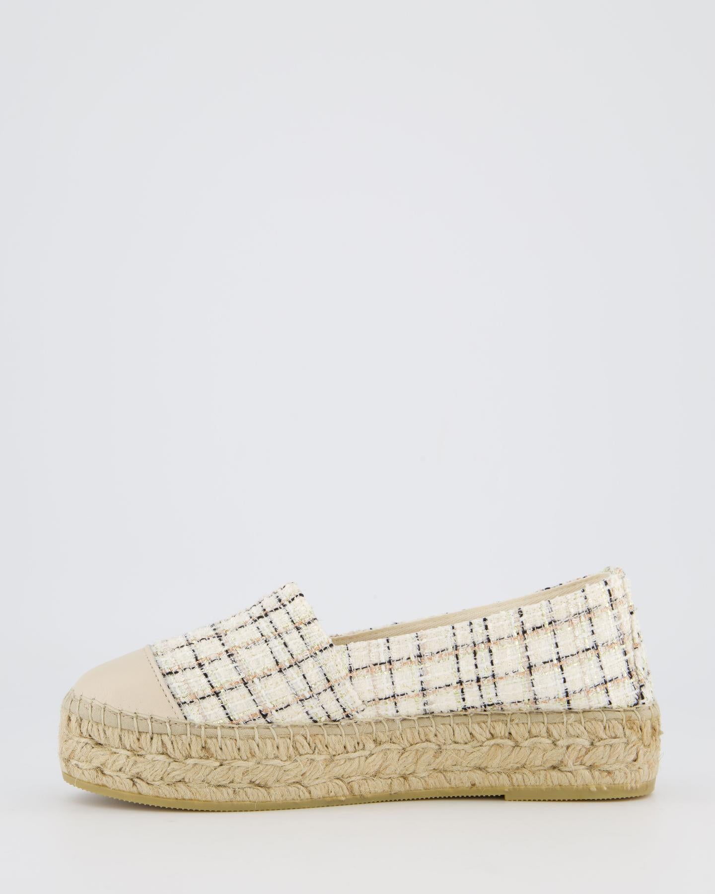 Dames Isabella Loafer Wit/Beige