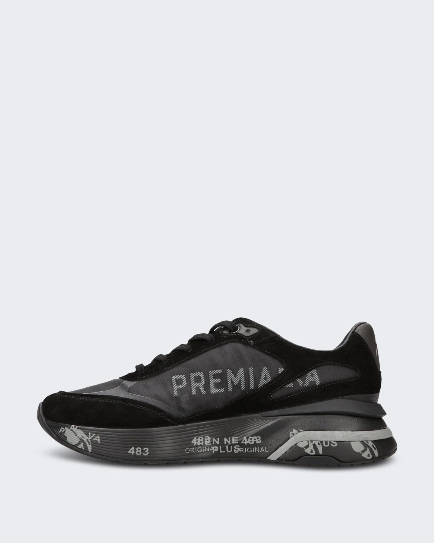 Heren Moerun Sneaker Zwart