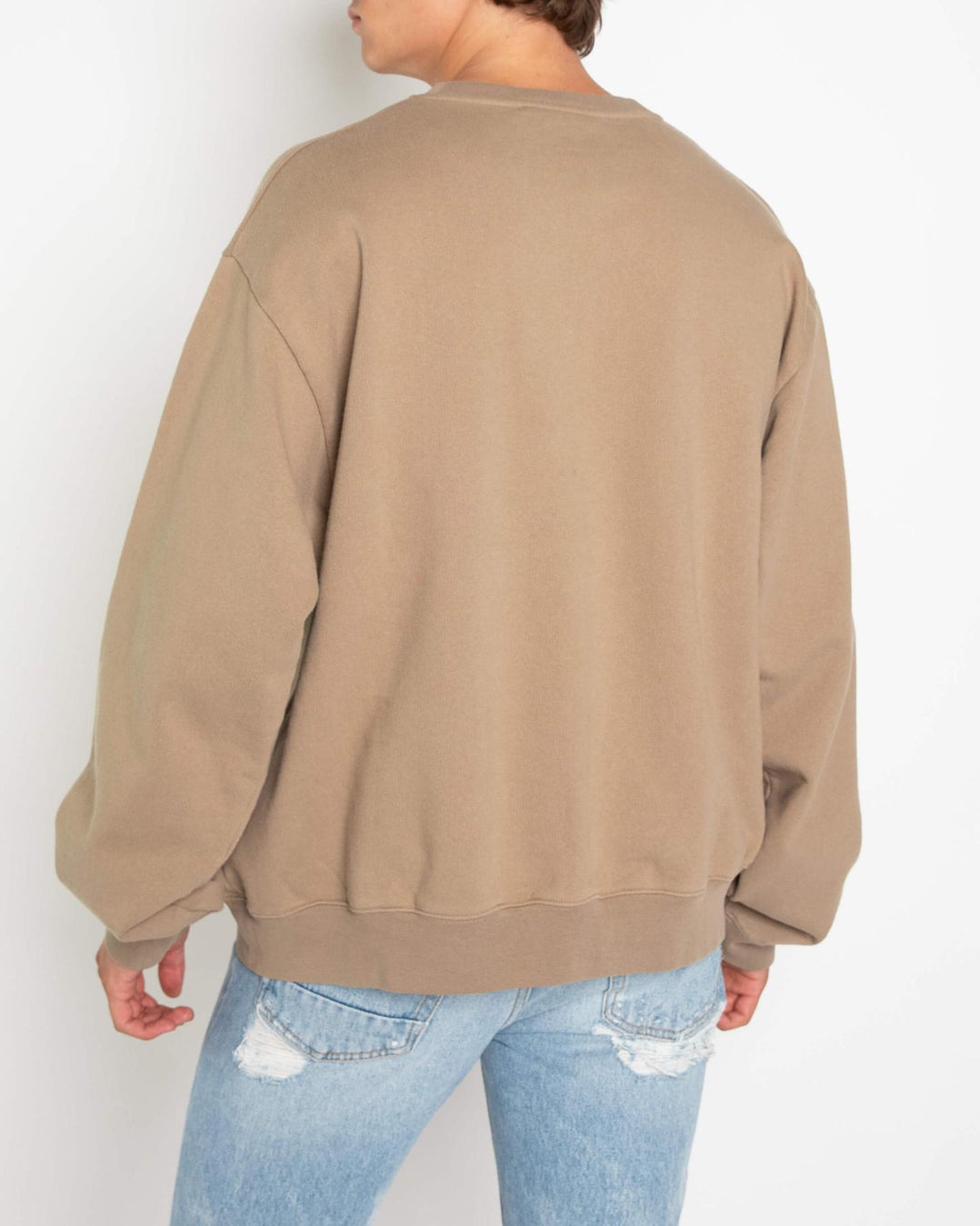Men Glow in the Dark Sweater Beige