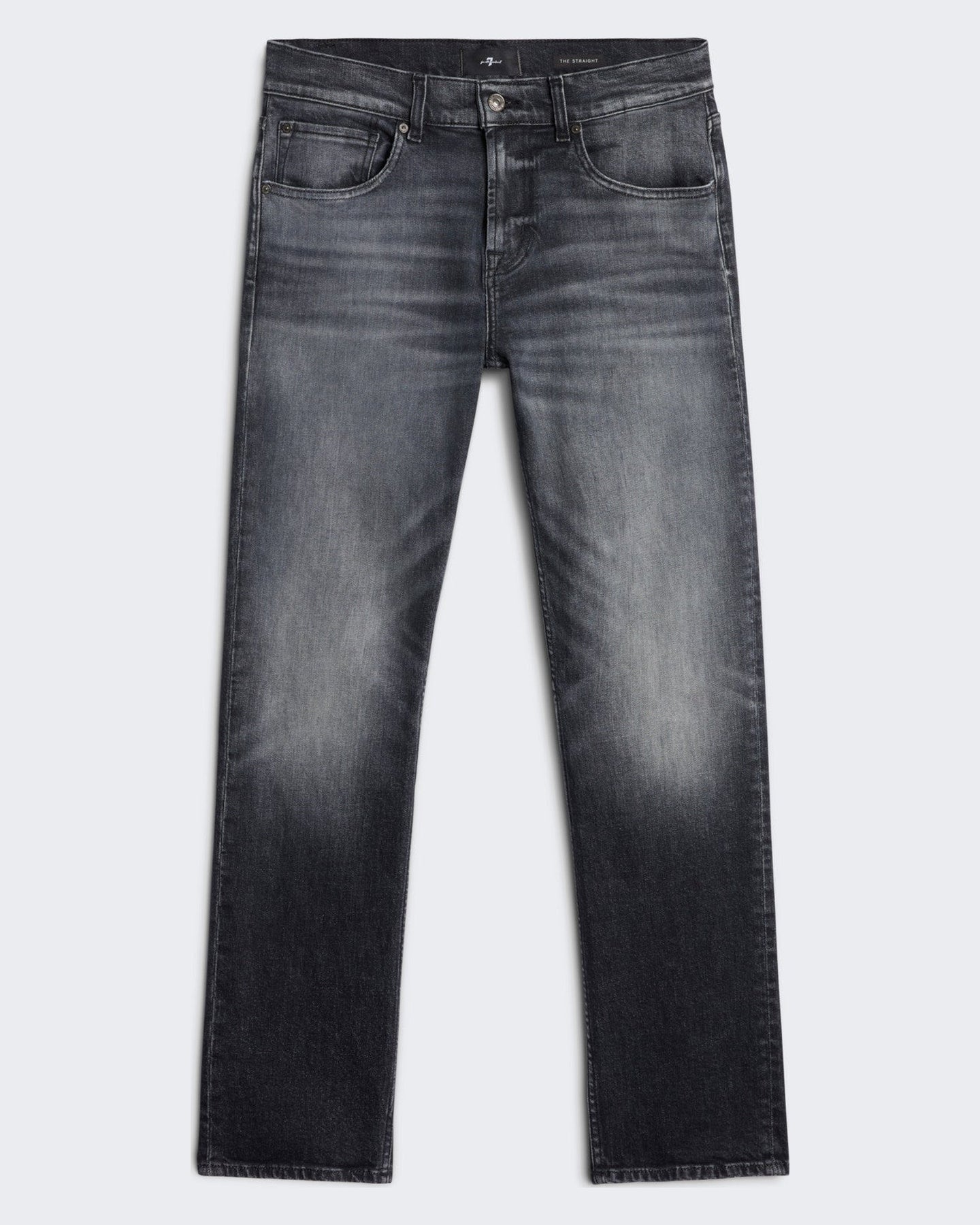 7 For All Mankind Heren The Straight 32" Archive jeans Zwart - Eleganza.nl